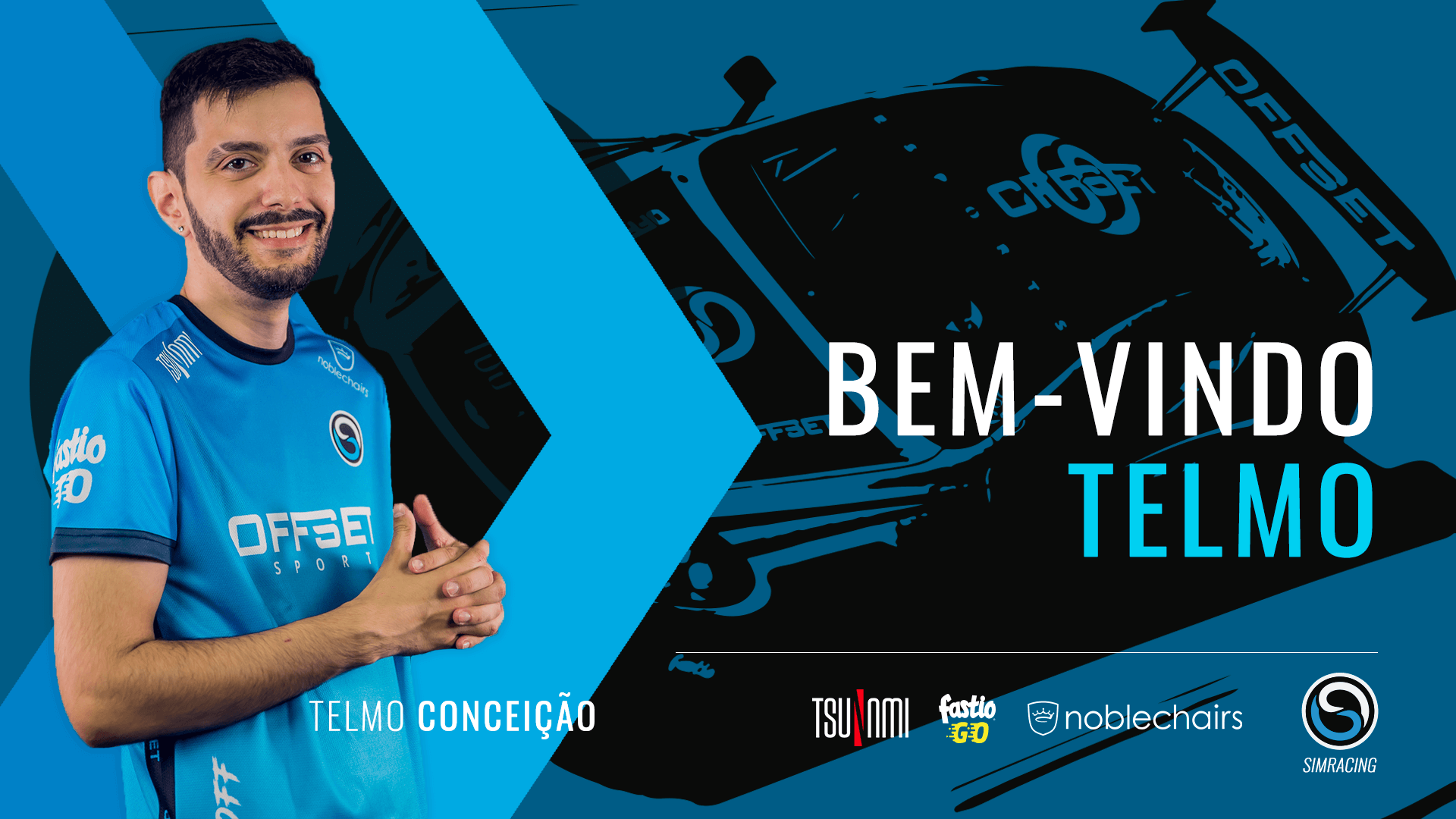 Bem-vindo Telmo Conceição – SIM Racing